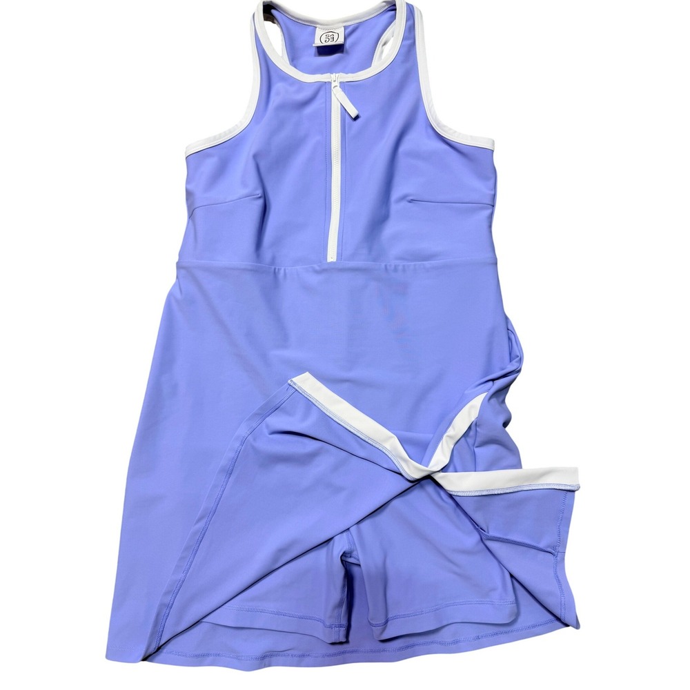 SAGE Collective Athletic Dress XL Lavender Tennis Golf Built In Shorts Preppy